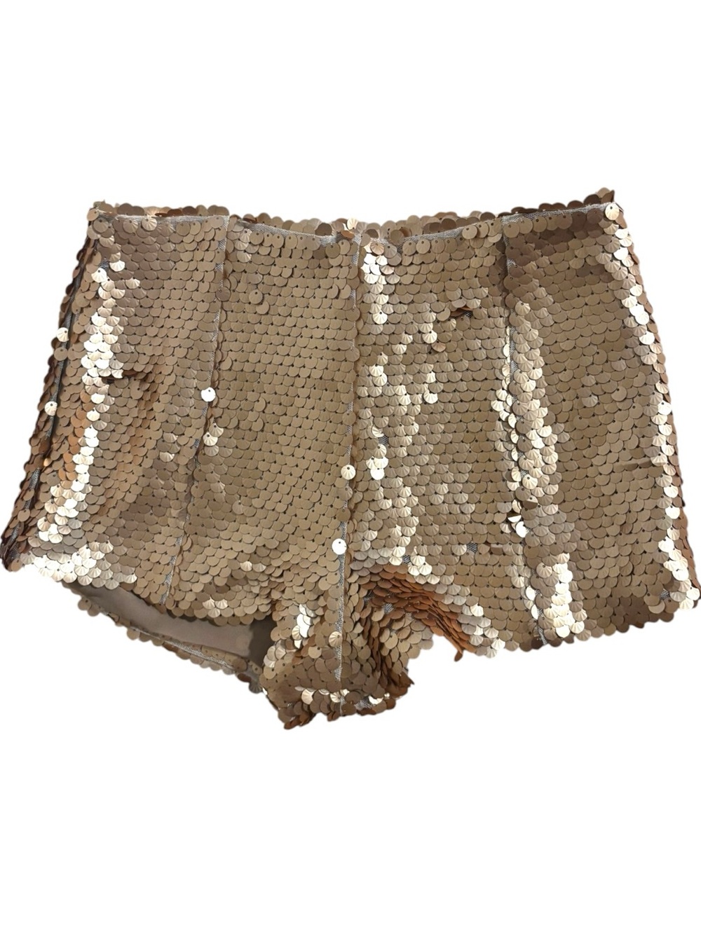 Ooh the Label Elettra Sequin Shorts - Picture 2 of 4